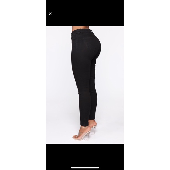 black jean booty lifting - Picture 2 of 2